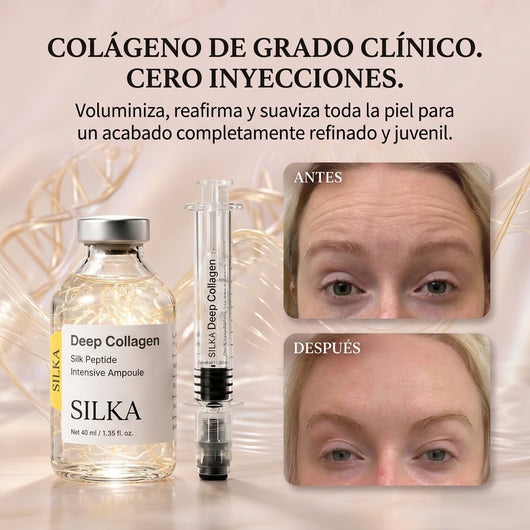 Ampolleta Coreana de Péptidos de Seda