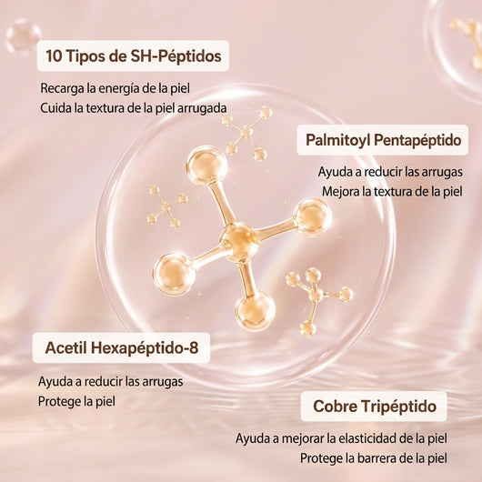 Ampolleta Coreana de Péptidos de Seda