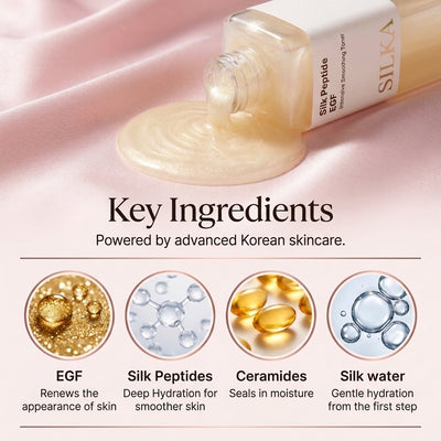 Tónico Alisador Silk Peptide EGF